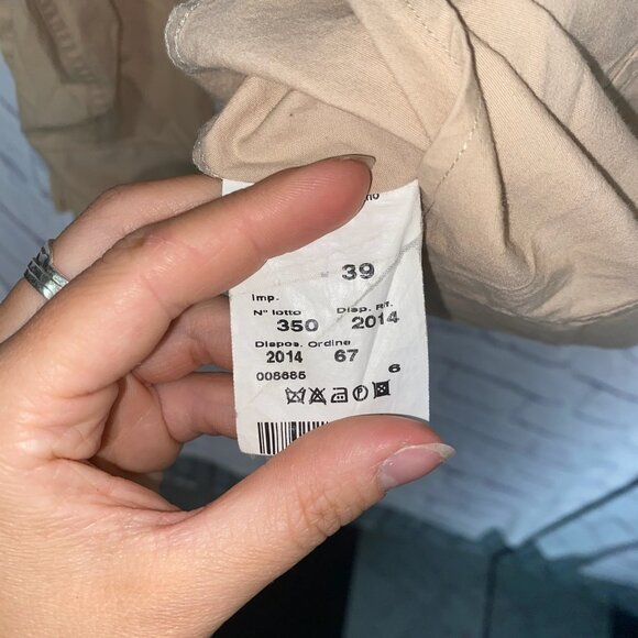 Tan Button Down - Picture 4 of 4